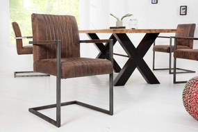 BIG ASTON barna 100% polyester szék 55x63x88