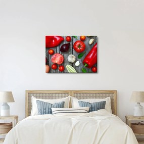 Zöldség képe (70x50 cm)