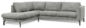 Világosszürke sarokkanapé (bal oldali) Gomero – Scandic