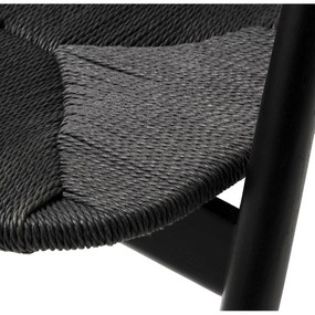 Fekete étkezőszék Relate – Unique Furniture