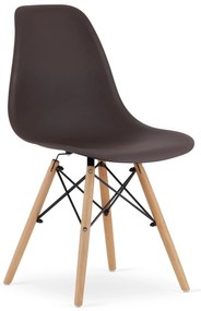 PreHouse OSAKA szék, kávé/natúr lábak