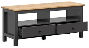 TV asztal/szekrény Hesen RTV2S/6/14 (grafit + artisan tölgy). 1062505