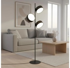 Állólámpa DRUMZ 3xE14/10W/230V fekete