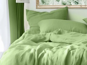 Muszlin ágyneműhuzat MUSSARI világoszöld Ágyneműhuzat mérete: 70 x 90 cm | 140 x 200 cm