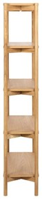 Braidwood könyvespolc tölgyfa dekorral, 86 x 160 cm - Actona
