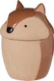 HAZEL kerámia tároló 19cm, mókus