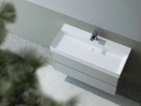 Sanovit STANCE - porcelán mosdókagyló - 85 x 45,5 cm