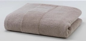 CARRARA törölköző 60x100 cm világos barna, 100% pamut