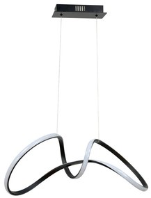 MILAGRO ML7951 TESORO Modern Led Függesztett Lámpa Fekete LED IP20