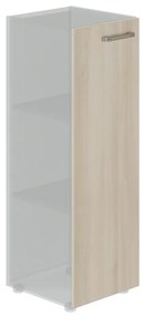 Szekrényajtó TopOffice Premium 39,9 x 40,4 x 119,5 cm, bal, világos akác