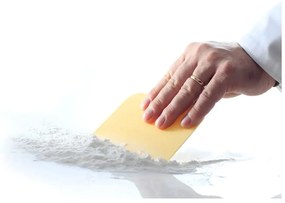 3 db trapéz alakú tésztalapát - Hendi