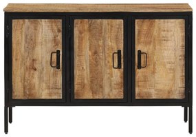 tömör nyers mangófa tálalószekrény 100 x 35 x 70 cm