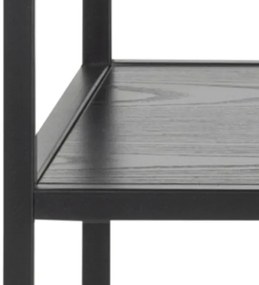 SARON konzolasztal fekete színben