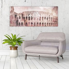 Kép - Vintage képeslap a városról N⁰2 (120x50 cm)