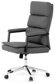 Irodai szék szürke műbőrrel. KA-D8104 GREY