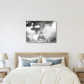 Üveg kép - Vintage Üveg képeslap a városról N⁰3 (70x50 cm)