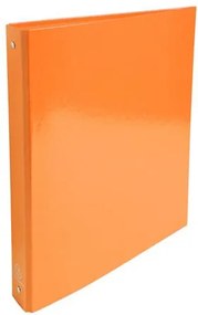 Gyűrűs könyv, 4 gyűrű, 40 mm, A4, karton, EXACOMPTA Iderama, narancs (EX519294E)