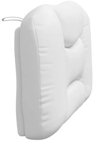 fehér műbőr fejtámla párna 90 cm