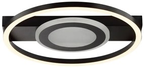 Brilliant -LED RGBW dimmelhető mennyezeti lámpatest MAUREEN LED/20W/230V 3000-6500K fekete+ távirányító