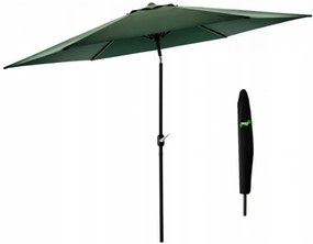 Összecsukható kerti napernyő 300cm Green Basic