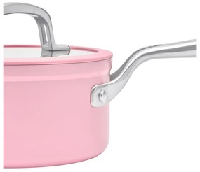 Indukciós tűzhelyhez alkalmas edény fedővel-kerámia felülettel 1,3 l Meda 3.0 – FABINI