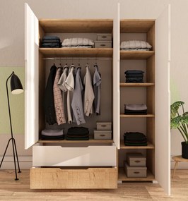 Flora 137 - Sapphire Oak, White