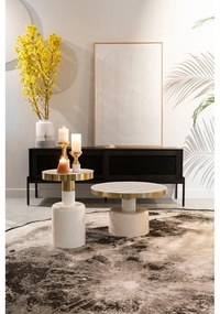 Fém kerek tárolóasztal ø 60 cm Glam – Zuiver