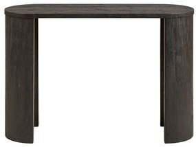 Bibione konzolasztal sötétbarna, 38x114x75 cm