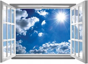 Fotótapéta matrica Égbolt kilátás az ablakból 201x145