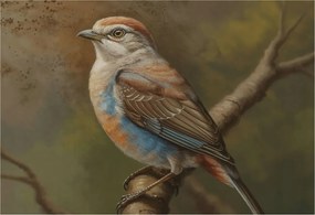 Dekoratív fotótapéta az irodába Madár portré 152x104 Ragasztó