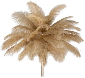 Aranyszínű állólámpa (magasság 160 cm) Palm – Mauro Ferretti