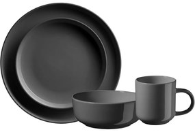Mäser ALENIA 16 db-os étkészlet, szürke