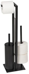 WENKO 25400100 - WC-kefe RIVALTA 18x70 cm fekete
