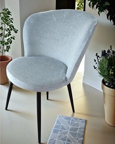 Székhuzat JYSK RISSKOV étkezőszékre (világosszürke)