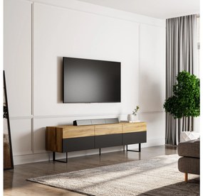 TV asztal/szekrény Sajn (fekete tölgy). 1107722
