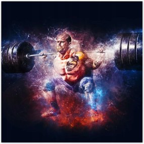 Poszterek 100x100 Súlyemelés Erő