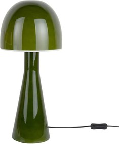 Sötétzöld asztali lámpa üveg búrával (magasság 45 cm) Bombin – Leitmotiv
