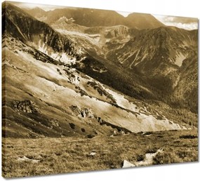 Vászonkép 50x40 Tátra Lengyel hegyek Kilátás