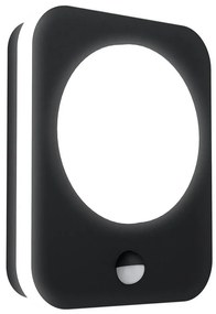 Eglo 99584 - LED Kültéri fali lámpa érzékelővel MADRIZ LED/9W/230V IP44