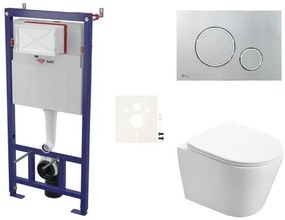 Fali WC szett SAT előtétfalas szereléshez + SAT Infinitio WC SIKOSSIN71K