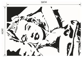 Falmatrica"Marilyn Monroe" 39x58 cm
