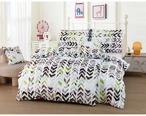 Egyszemélyes hatrészes mikroszatén ágyneműhuzat 140x200 cm Madison – JAHU collections