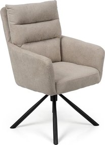 AVENBERG TESSA Forgó étkezőszék szett - 2 db, bézs