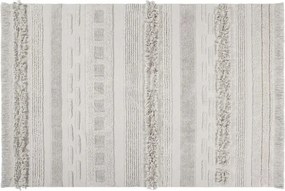 Lorena Canals Pamut szőnyeg Air Dune White 140x200 cm mosható