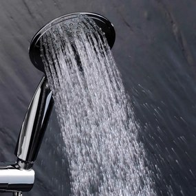 Matt ezüstszínű műanyag zuhanyszett kézi tussal 70 cm Hydro – douceur d'intérieur