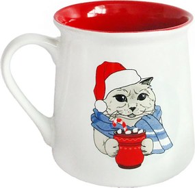 Toro Xmas Cat kerámia bögre, 290 ml