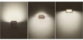 Redo 90588 -LED kültéri lámpatest érzékelővel FLIP LED/20W/230V 3000K IP54 barna