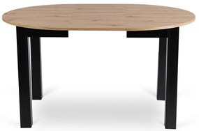 Étkezőgarnitúra 6 db. Bézs Robin székkel. Bővíthető asztal HARRY 102-142 cm