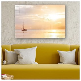 Üveg kép 70x50 cm Sea – Wallity