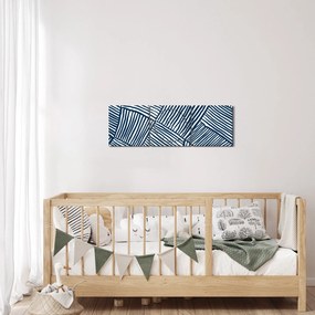 Kép - 3D vonal (órával) (90x30 cm)